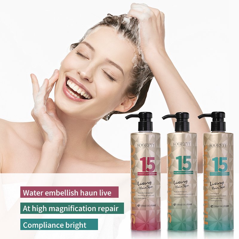 KOGEEYY Hair Growth Shampoo Luxury Hair Care Set Products Organic Protein Sulfate Free Argan Oil Keratin Mask And Conditioner