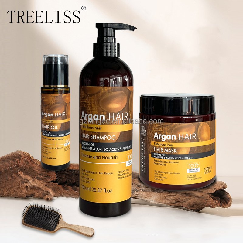wholesale argan oil jojoba moisturizing biotin hair shampoo and conditioner for african hair