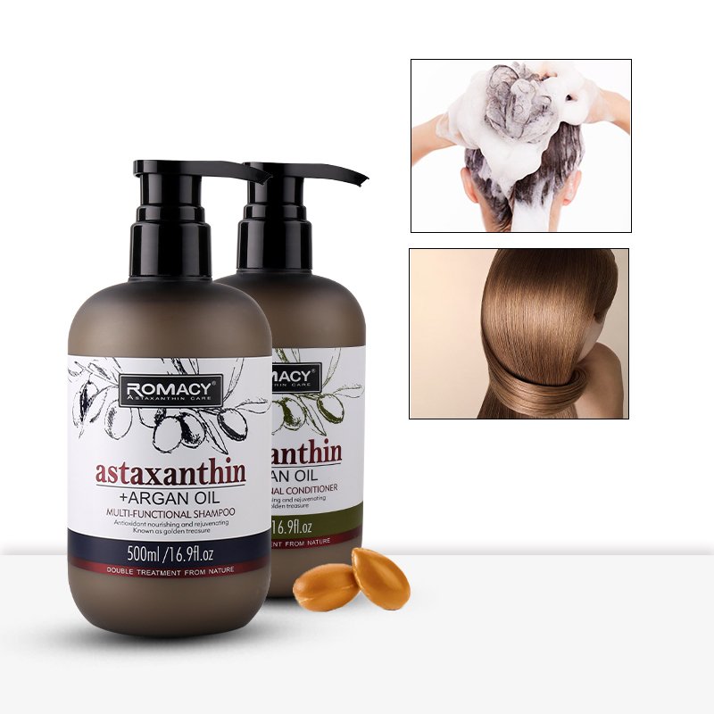 ROMACY Astaxanthin shampoo and conditioner multi-functional hair shampoo and conditioner set Private Label