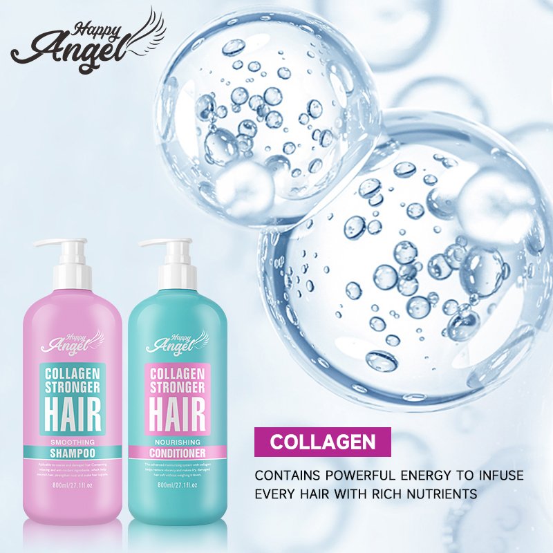 hot sale shampoo from 20 years factory wholesale natural shampoo own brand with biotin and collagen hair growth anti-hair loss
