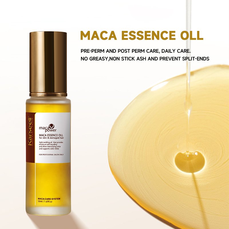 Karseell Professional Salon Maca Collagen Hair Treatment Mask Smoothing Straightening Hair Oil Keratin Shampoo And Conditioner