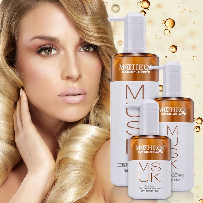 MOCHEQI high quality factory price organic hair loss black hair shampoo