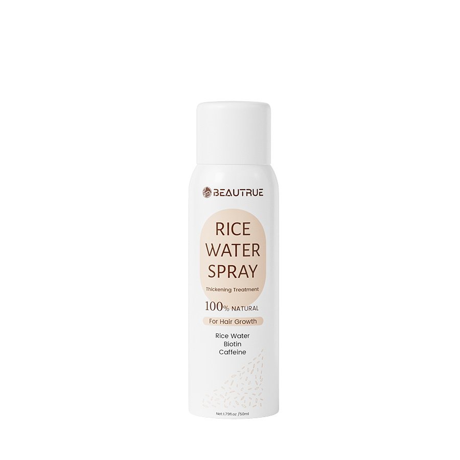 Popular Natural Rice Water Hair Growth Spray With Biotin For Men And Women Anti Hair Loss Thickening Treatment Growth Spray