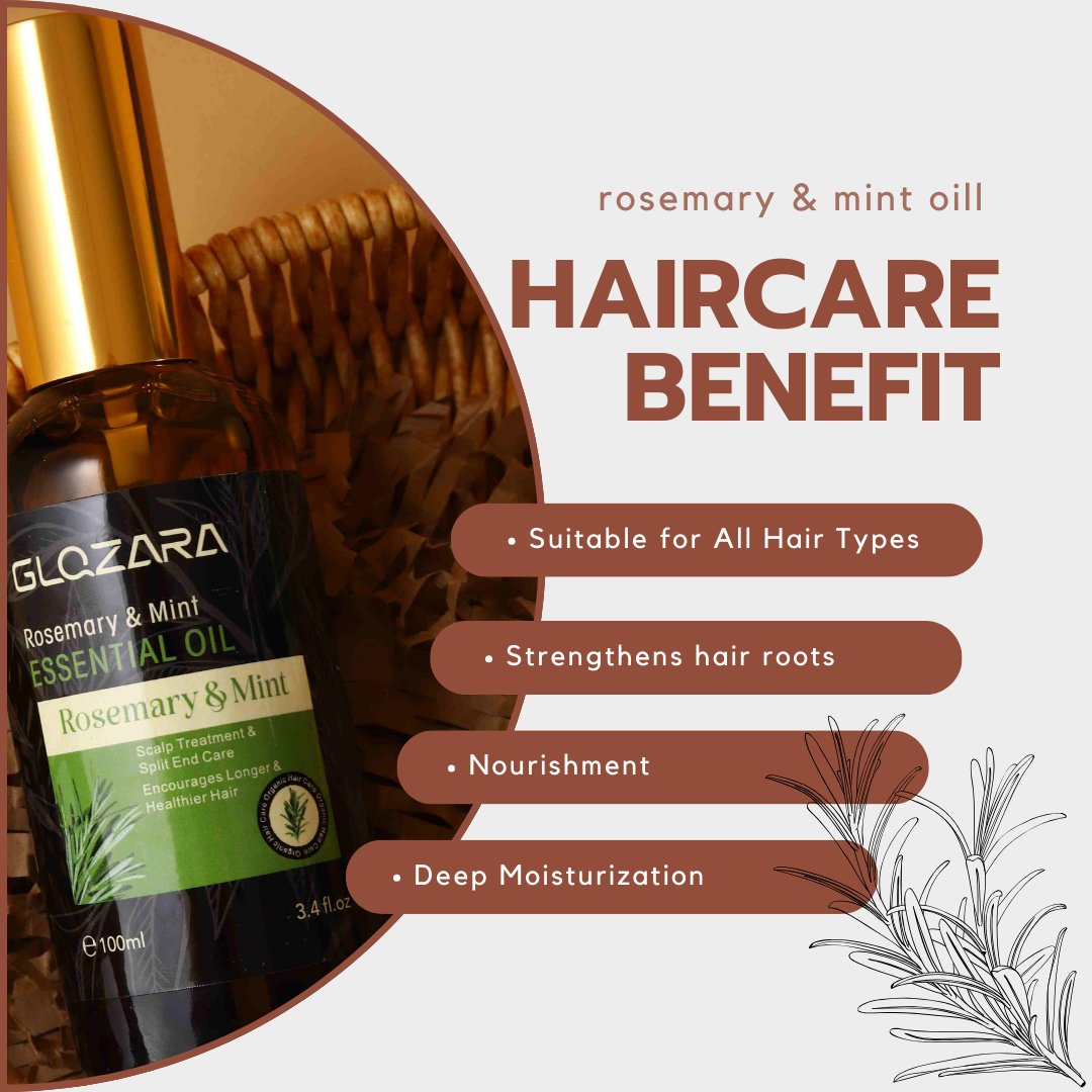 Rosemary Hair Growth Shampoo Rosemary Mint Strengthening Sulfate Free Shampoo For Thinning Hair and Hair Loss Men & Women