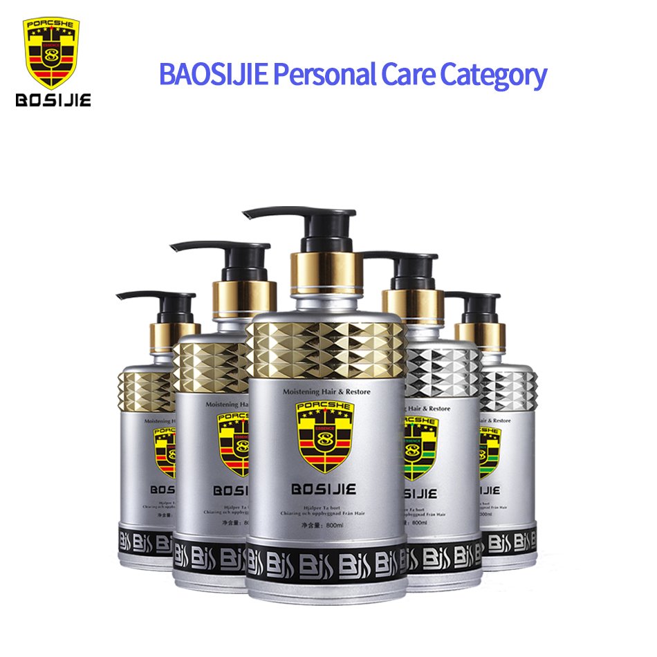 Luxury Plant Extract Hair Care Products Collagen Damage Repair Smoothing Hair Shampoo Professional Private Label