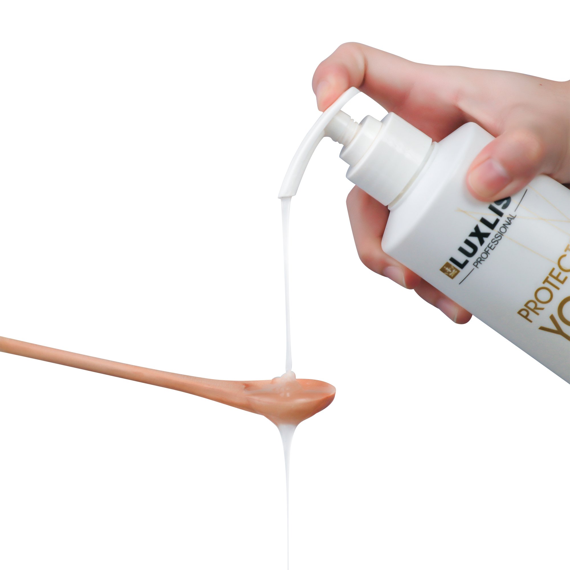 Luxliss High Quality Keratin hair Daily Care Shampoo for damaged hair with keratin and argan oil extract smooth hair