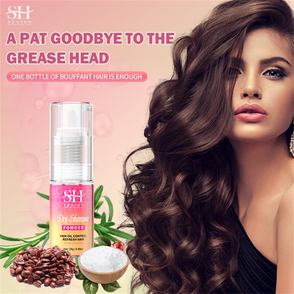 Hair Dry Shampoo Powder Private Label Fresh Hair Fluffy Volume Hair Texture Dry Shampoo Powder Spray