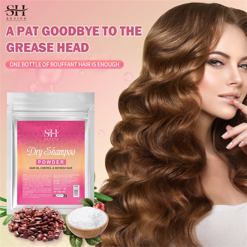 Hair Dry Shampoo Powder Private Label Fresh Hair Fluffy Volume Hair Texture Dry Shampoo Powder Spray