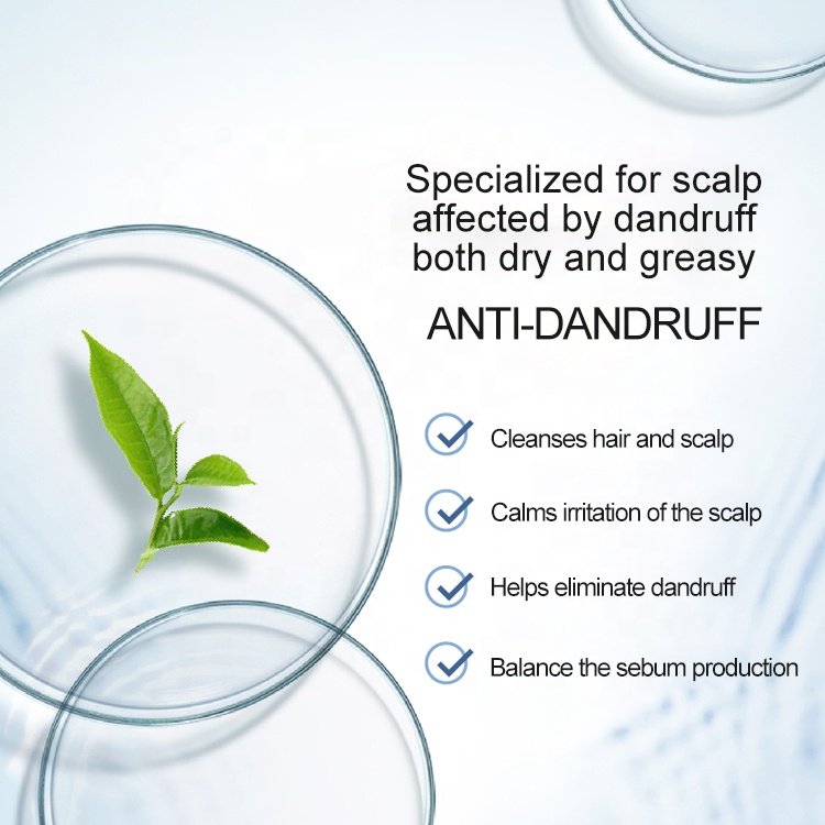 OEM Pro-Hair Tea Tree Anti-Dandruff Shampoo 1000ml Oil Control Fresh Scent Refresh Scalp