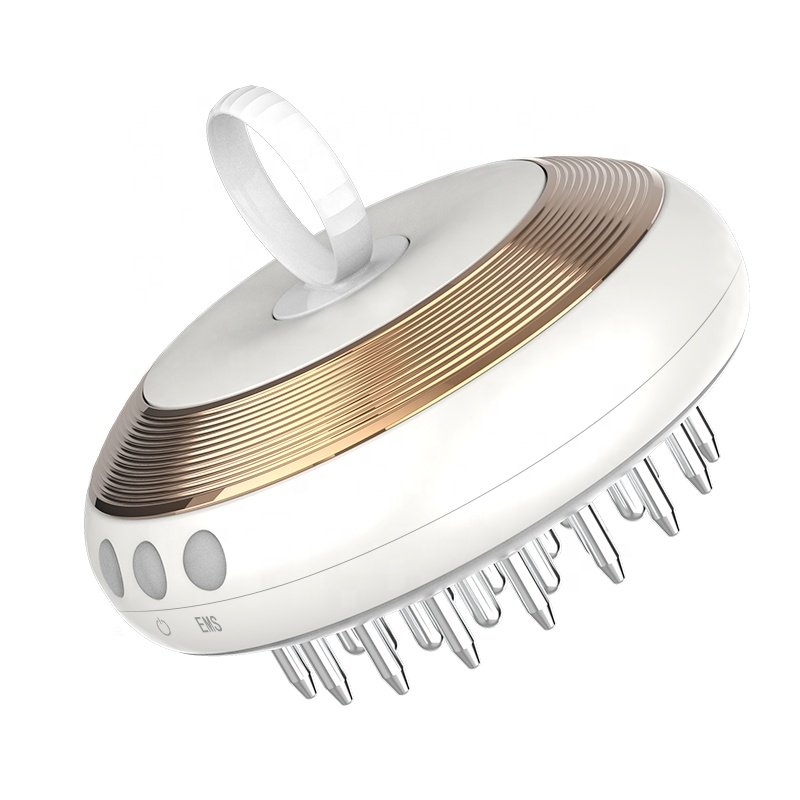 Factory anti hair loss scalp oil massager herbal tonic hair liquid guide massage comb applicator for hair treatment