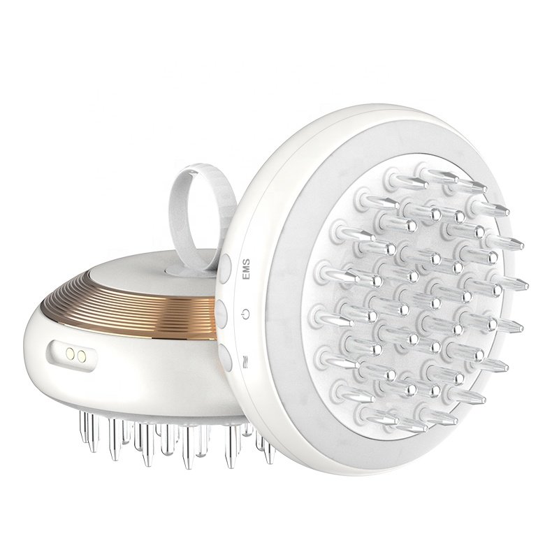 Factory anti hair loss scalp oil massager herbal tonic hair liquid guide massage comb applicator for hair treatment