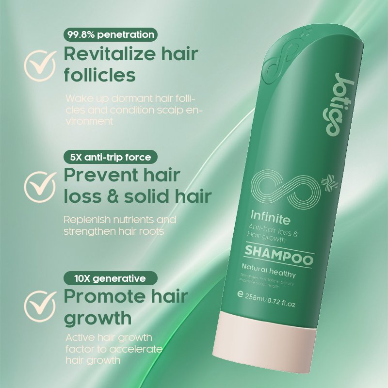 Jotigo Private Label Anit-Hair Loss Strengthens Growth Hair Rosemary Mint Regrowth Hair Shampoo