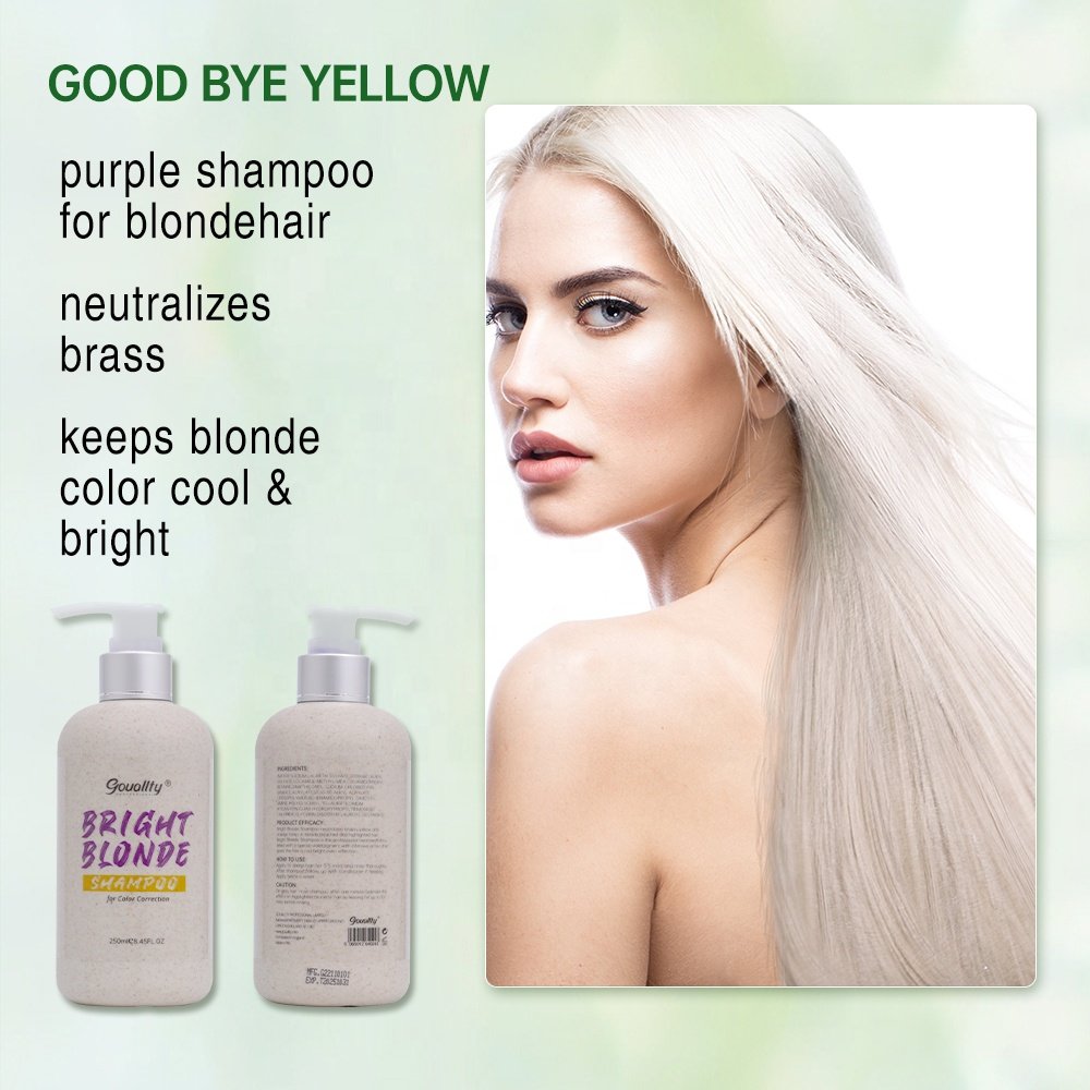 Private Label Wholesale Purple Shampoo And Conditioner