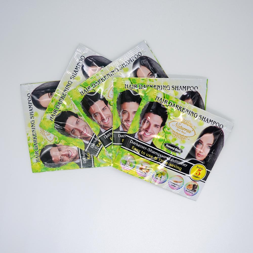 Private Label Black Hair Dye Shampoo Hair Color Shampoo Professional Fast Color Hair Shampoo For Men