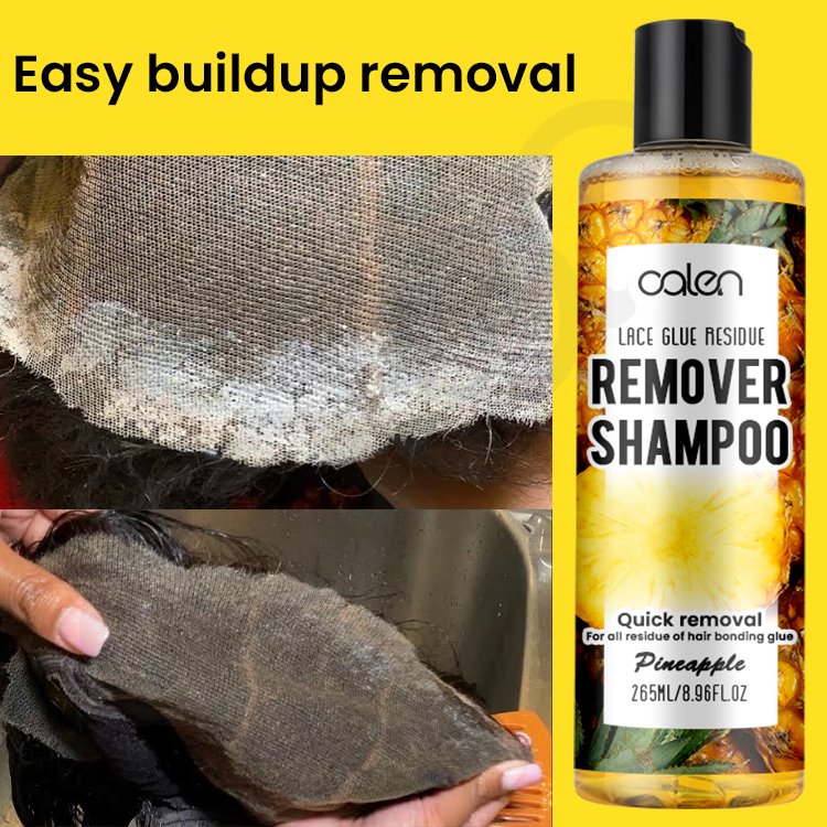 Luxfume Private Label Easy Remove Tape In Extension Residue Lace Glue Remover Shampoo