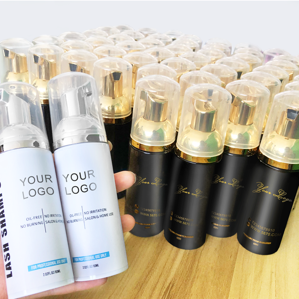 Medylashes Wholesale 60Ml Lashes Shampoo Por Mayor Kit Black Lash Shampoo Bottle Set Own Logo Eyelashes Shampoo And Brush
