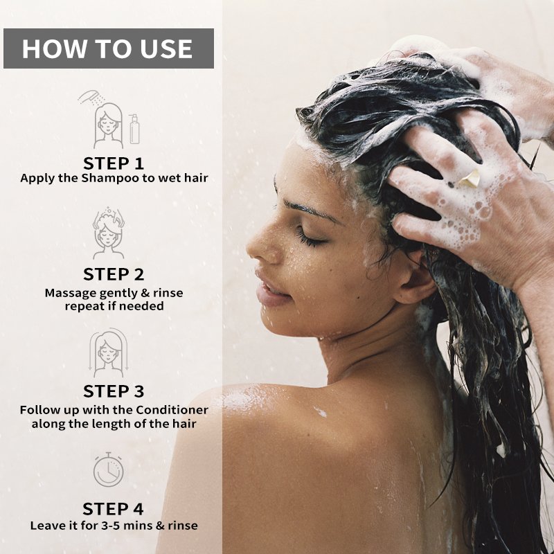 550ml Amino Acids Shampoo Series Moisturizing Hair Oil Control Shampoo And Conditioner Repair Damage Hair Anti-Dandruff Shampoo