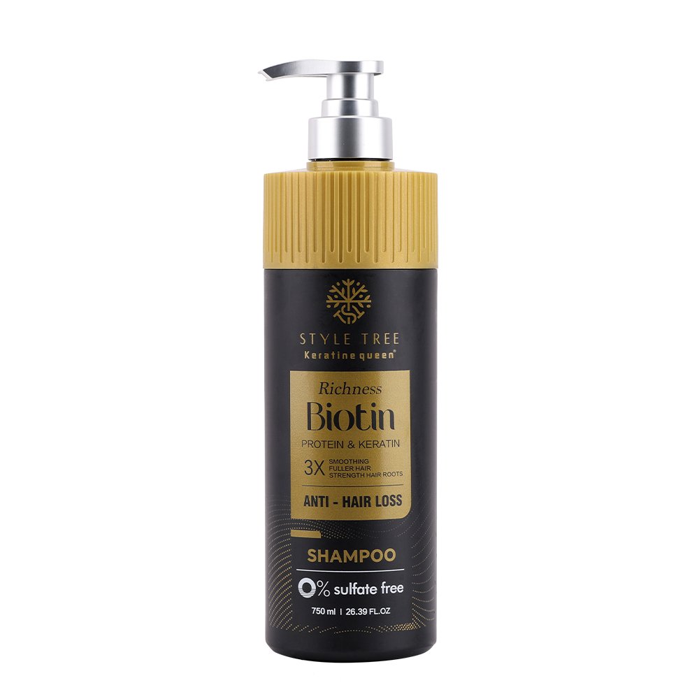 Private Label Organic Biotin Hair Growth Shampoo And Conditioner Set Natural Herbal Thickening Anti Hair Loss Shampoo