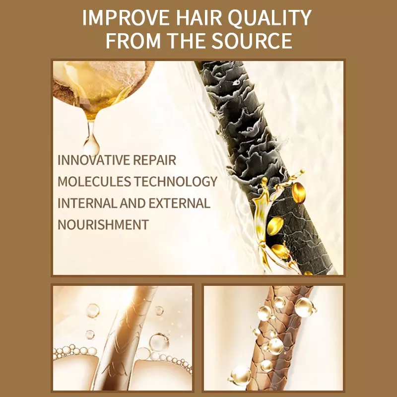 Professional Hair Conditioner Treatment Sulfate-free Moisturizing & Shea Butter & Argan oil Shampoo and Conditioner for Dry Hair