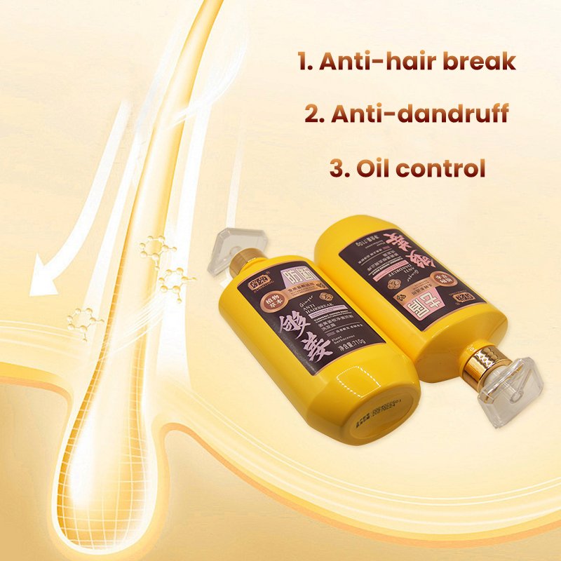 OEM Private Label 100% Natural Organic Ginger Extracts Shampoo Oil Control Ginger Shampoo for Oily Hair