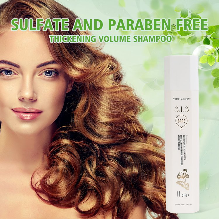 OEM Cosmetics Hair Care Products Volumizing Hair Thickening Shampoo