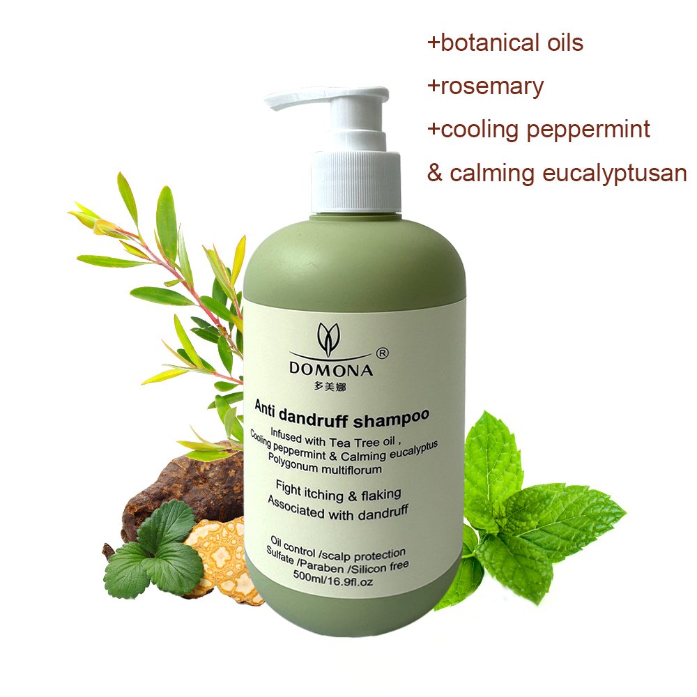 OEM Peppermint Essential Extract Oil Shampoo Preven Anti Dandruff Tea Tree Conditioner Lotion Christmas