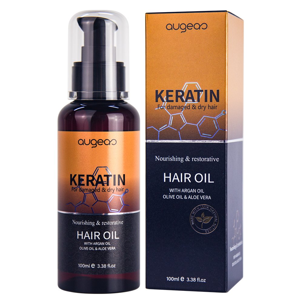 new arrival coconut oil keratin hair shampoo and conditioner for damaged hair