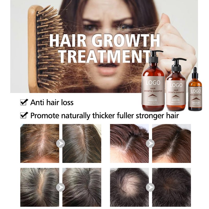 OEM Private Label Organic Strengthening Repair hair Treatment Extract Hair Growth Oil Keratin hair Care Shine Serum
