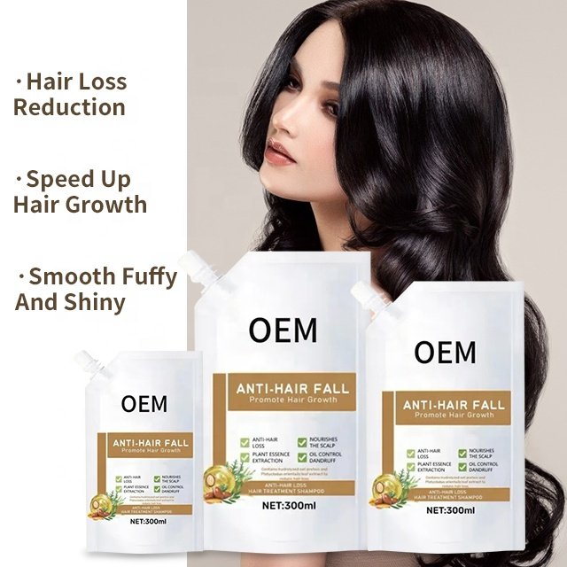 ORGANIC SHAMPOO OIL CONTROL NOURISHING SCALP ANTI HAIR FALL SHAMPOO WITH PLANT ESSENCE EXTRACTION
