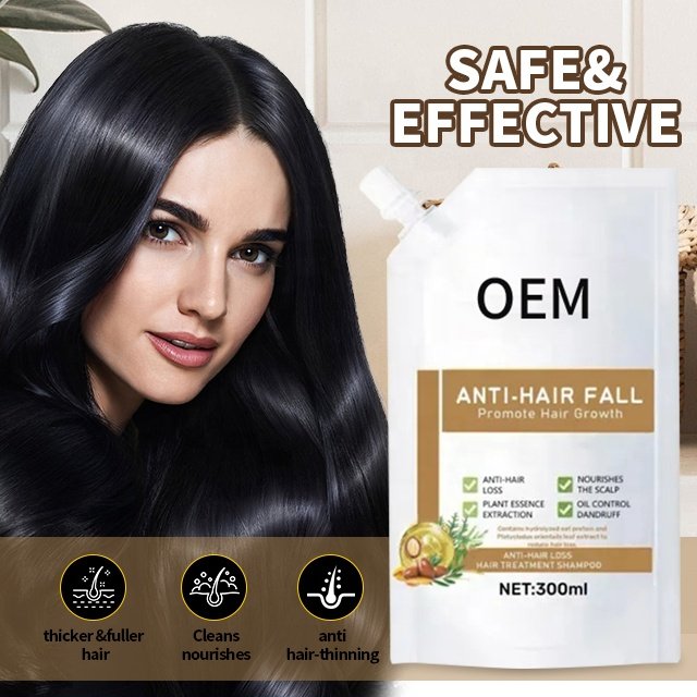 ORGANIC SHAMPOO OIL CONTROL NOURISHING SCALP ANTI HAIR FALL SHAMPOO WITH PLANT ESSENCE EXTRACTION