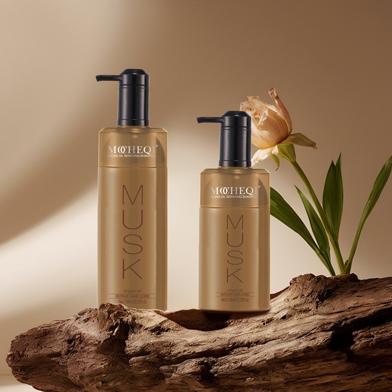 Private Label Hair Care Products Nourish Keratin Hair Shampoo Sulfate Free Organic Lightness Argan Oil Shampoo and Conditioner