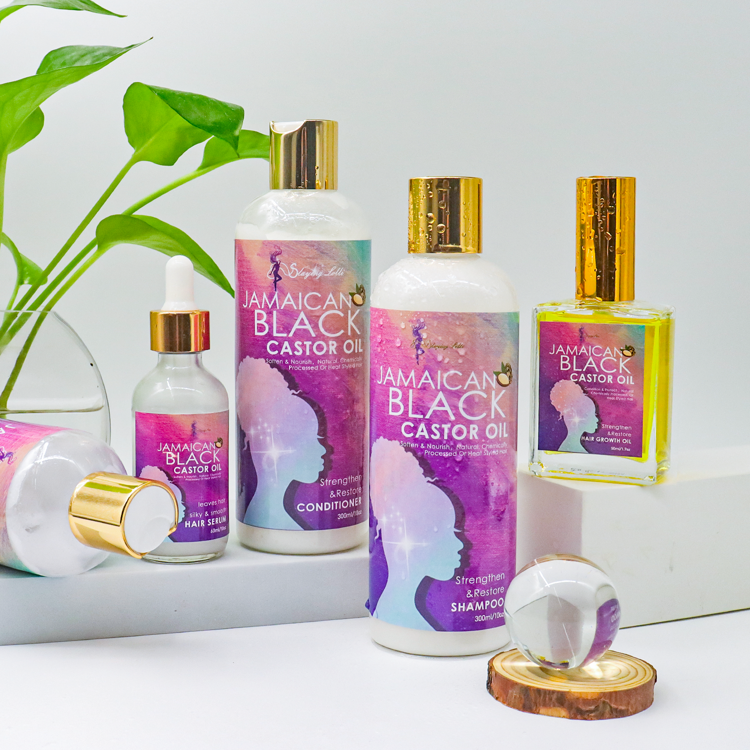 Professional Factory Custom Natural Organic Shea Butter Castor Oil Deep Cleansing Repair Treatment Hair Care Shampoo Products