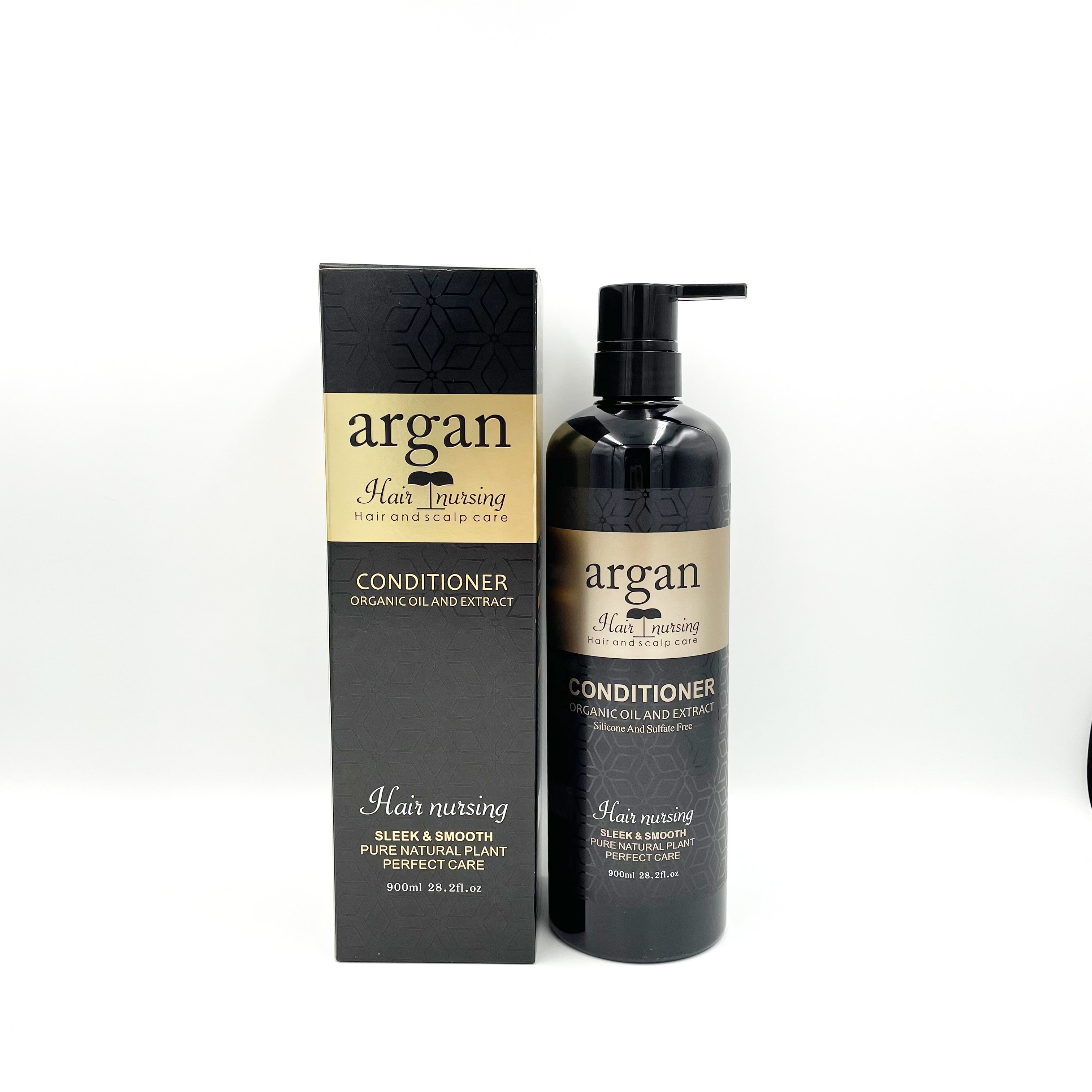 Original Factory Wholesale Lightness Argan Oil Shampoo Natural Repairing Smoothing Damaged Hair Care Set Shampoo and Conditioner