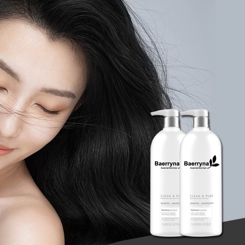 Wholesale Detoxifying Cleanse And Moisture Professional Hair Nourishing Protein Shampoo
