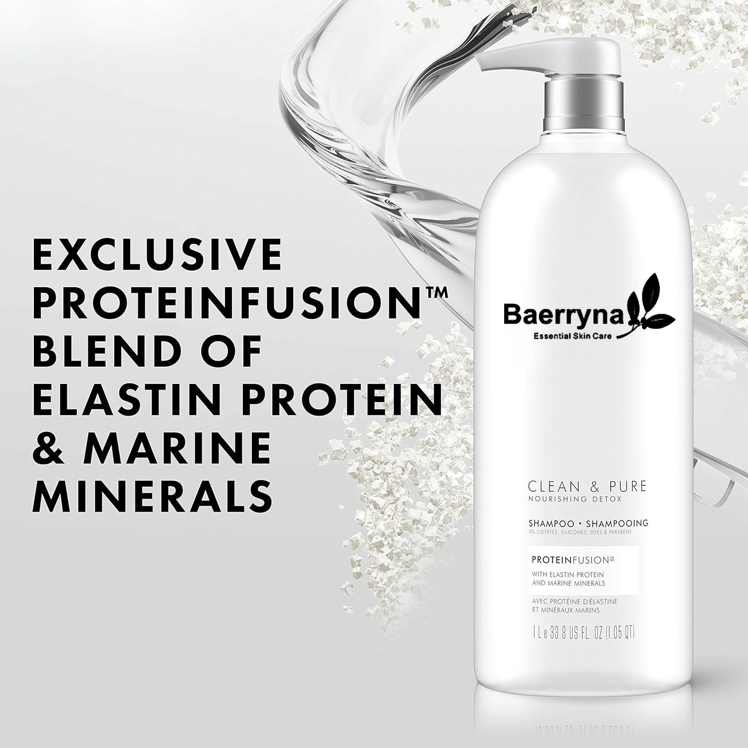 Wholesale Detoxifying Cleanse And Moisture Professional Hair Nourishing Protein Shampoo