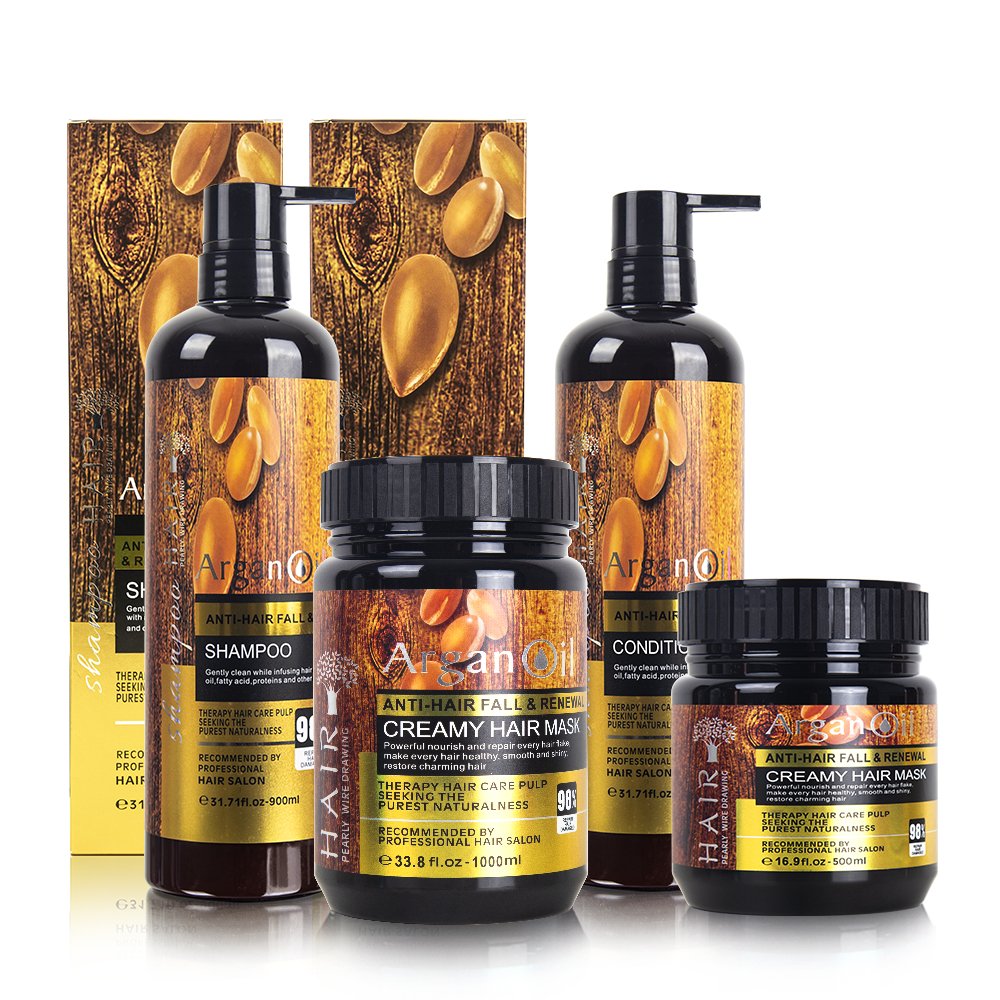 argan oil conditioner and shampoo