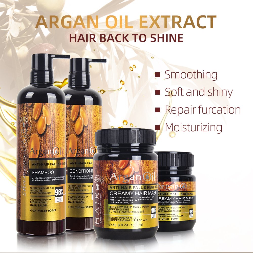 argan oil conditioner and shampoo