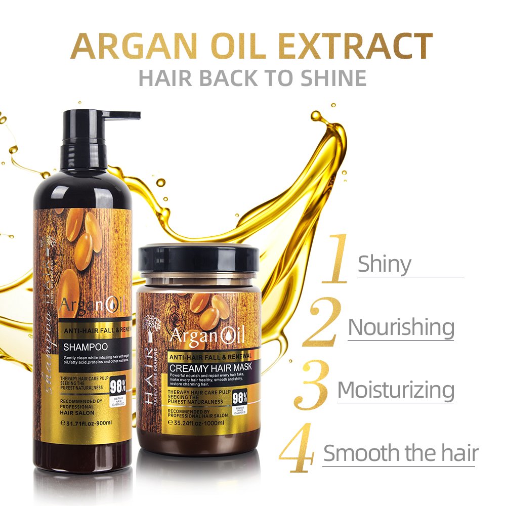 argan oil conditioner and shampoo