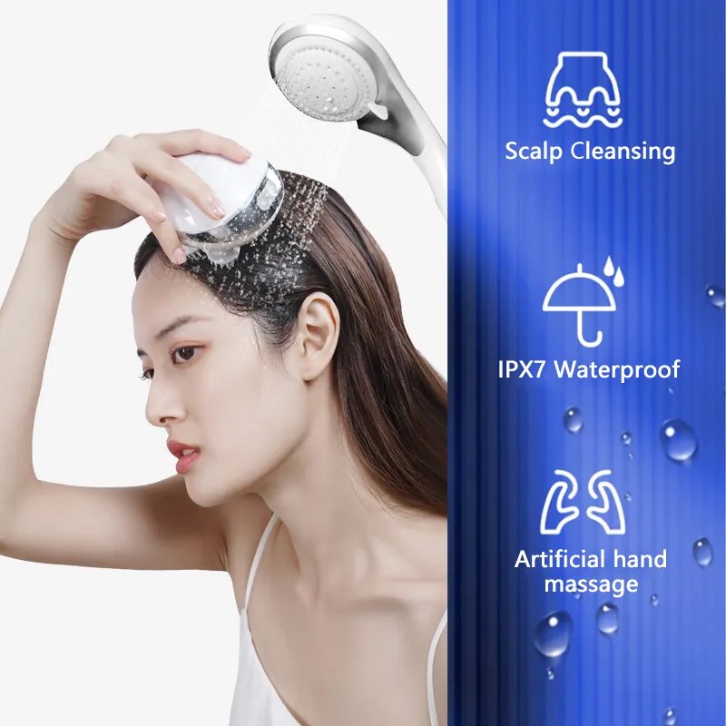 Electric Hair Growth Comb Red Light Therapy Scalp Head Massager Brush Anti Hair Loss Essence Oil Applicator Massage Comb