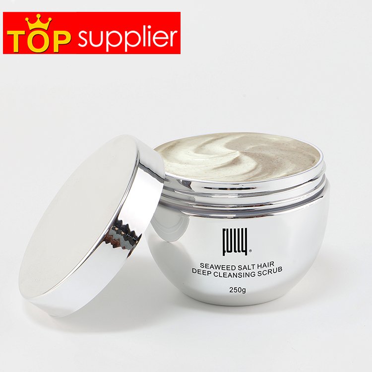 China OEM Manufacturer Wholesale Price FULLY Good Quality Home Hair Shampoo Seaweed Salt Hair Deep Cleansing Scrub