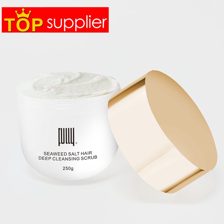 China OEM Manufacturer Wholesale Price FULLY Good Quality Home Hair Shampoo Seaweed Salt Hair Deep Cleansing Scrub