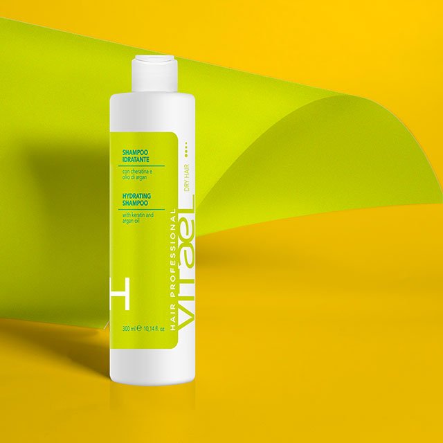 Made in Italy hair care products Argan oil Keratin and Panthenol dry hair shampoo