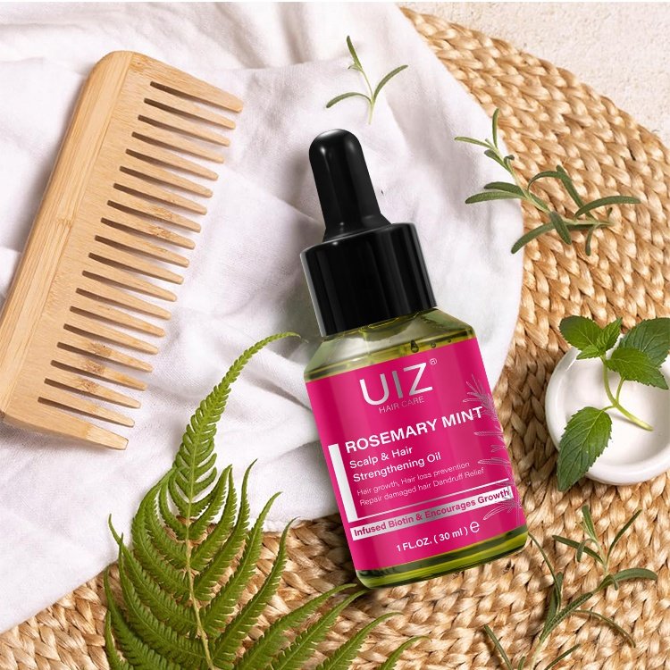 Wholesale Rosemary Mint Strengthening Rosemary Shampoo Conditioner And Oil Hair Care Anti Dandruff Damaged Repair Hair Mask Set