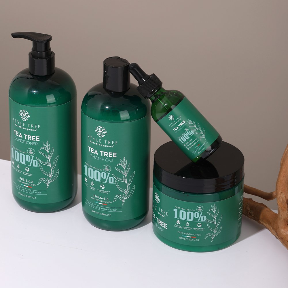 100% Natural Organic Rich Conditioner Tea Tree Shampoo Hotel Set Personalised