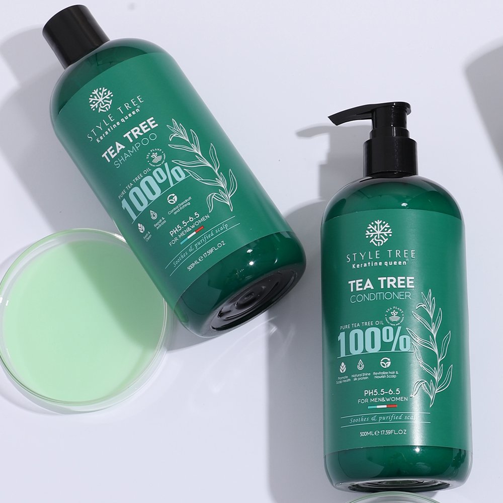 100% Natural Organic Rich Conditioner Tea Tree Shampoo Hotel Set Personalised