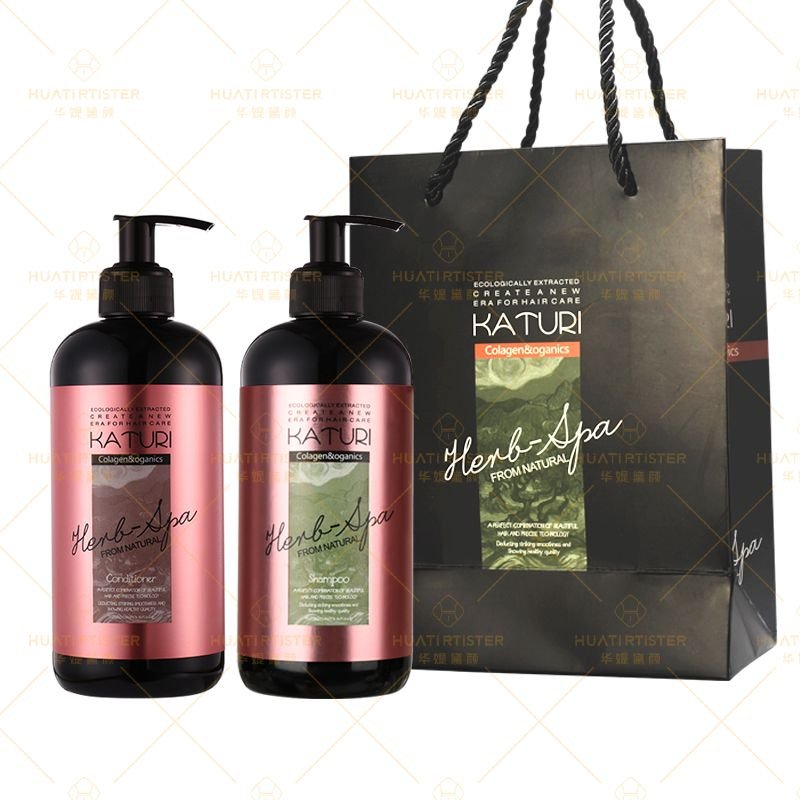 Huati Sifuli KATURI 500ml Hot Selling Natural Plant Hair OIL-CONTROL Damage Repaired Shampoo And Conditioner