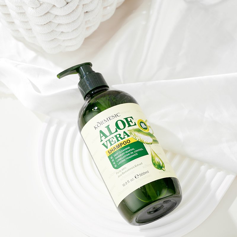 KORMESIC Natural Plant Natural Ingredients Smooth Anti-dandruff Moisturizing Nourishing Aloe Vera Shampoo