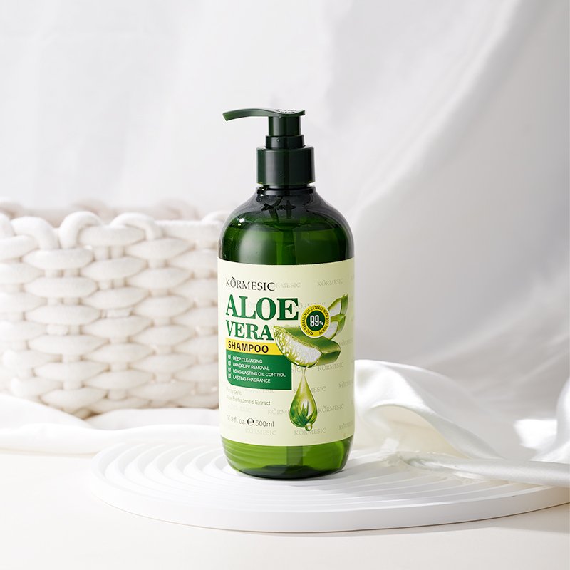 KORMESIC Natural Plant Natural Ingredients Smooth Anti-dandruff Moisturizing Nourishing Aloe Vera Shampoo