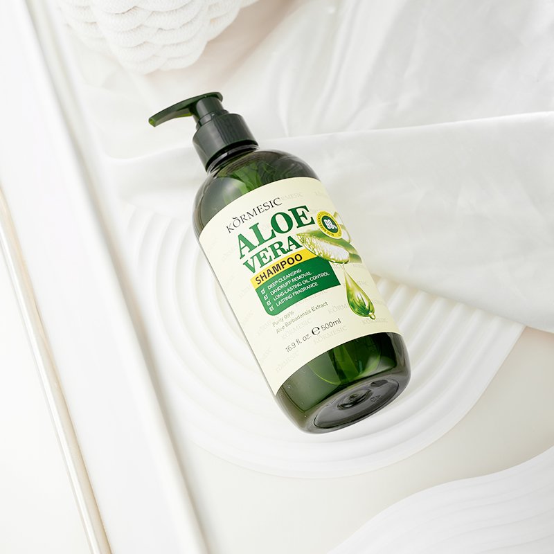 KORMESIC Natural Plant Natural Ingredients Smooth Anti-dandruff Moisturizing Nourishing Aloe Vera Shampoo