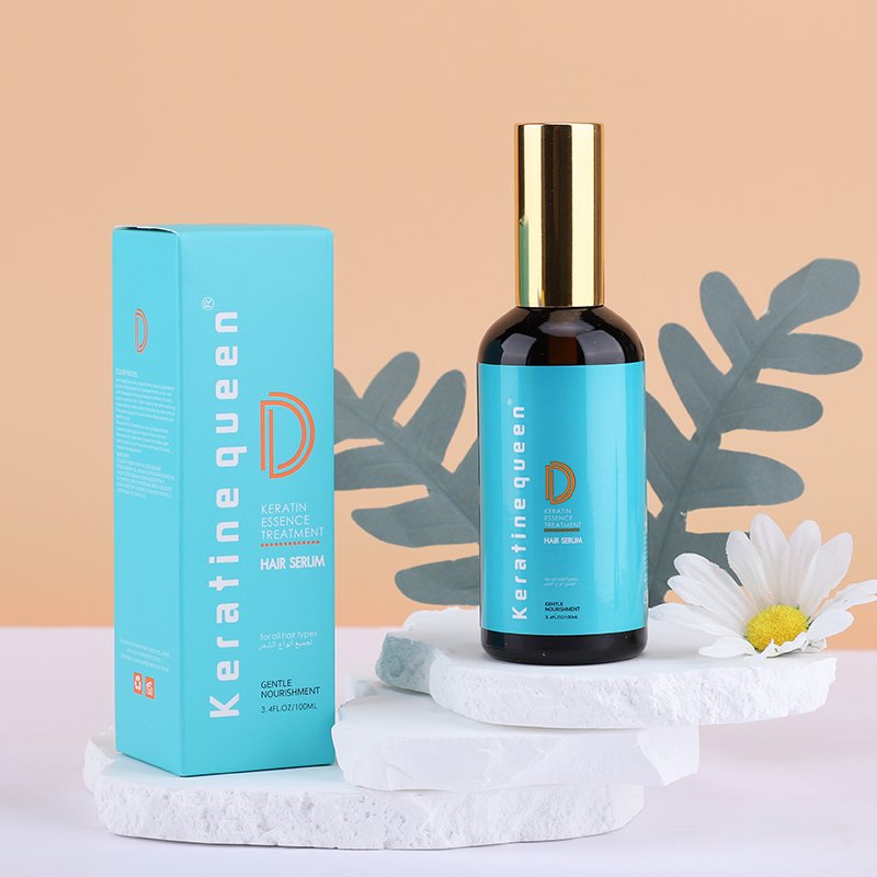 OEM Custom Logo Nourishing And Deep Cleansing Keratin Essence Treatment Shampoo For All Hair Types